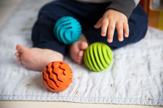 Fat Brain Toys - Sensory Rollers (Set of 3) image