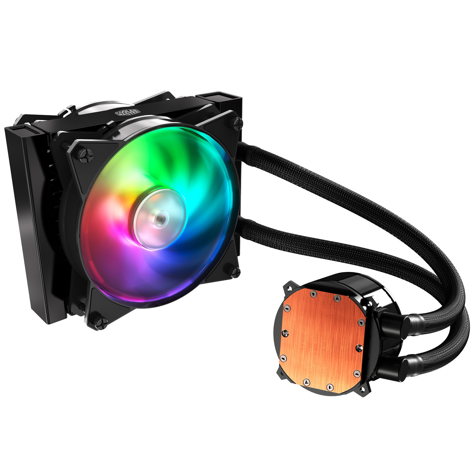 Cooler Master MasterLiquid ML120R All in One Watercooling with Addressable RGB 120MM fan - image