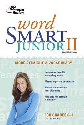 Princeton Review: Word Smart Junior by C. L Brantley image