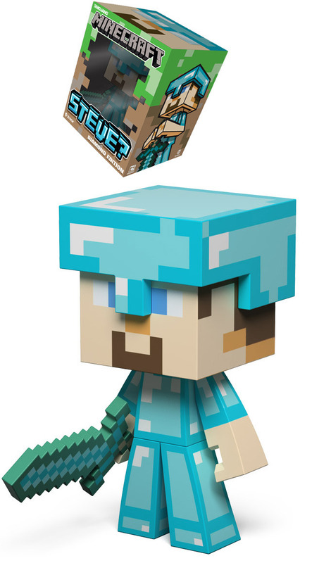 Minecraft 6" Vinyl Figure - Steve Diamond Edition