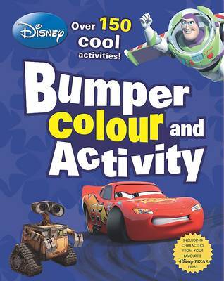 Disney Bumper Colouring and Activity on Paperback