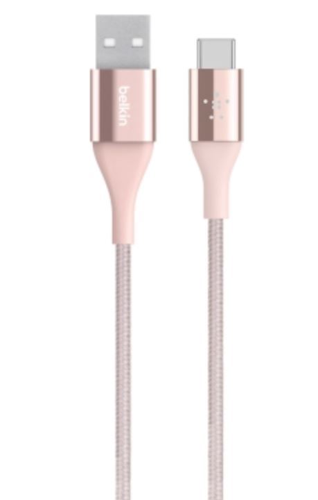 MIXIT↑ DuraTek USB-C to USB-A Cable - Rose Gold image