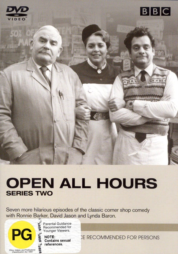 Open All Hours - Series 2 on DVD image
