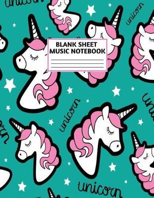 Blank Sheet Music Notebook by Amiyah Petersen Music image