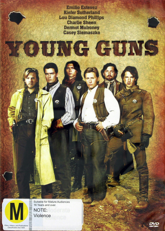 Young Guns Dvd Buy Now At Mighty Ape Nz Young Guns Dvd Buy Now At Mighty Ape Nz