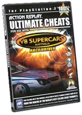 Ultimate Cheats V8 Supercars for PS2 Ultimate Cheats V8 Supercars for PS2
