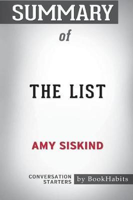 Summary of the List by Amy Siskind by Bookhabits image