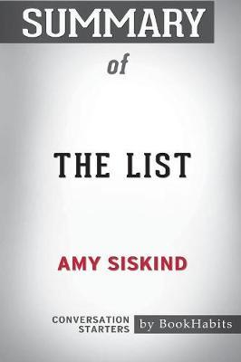 Summary of The List by Amy Siskind image