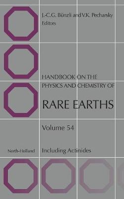 Handbook on the Physics and Chemistry of Rare Earths: Volume 54 image