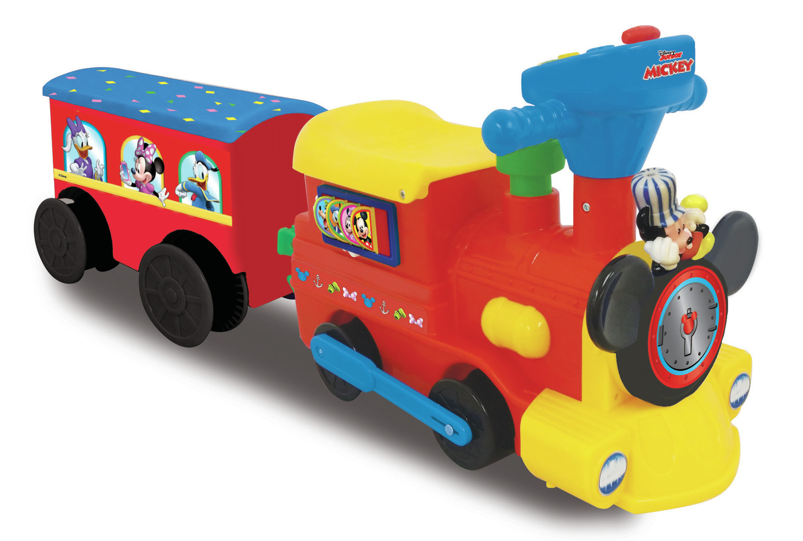 Kiddieland: Powered Train Activity Ride-On - Mickey Mouse image