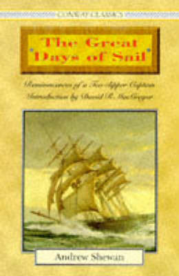 The Great Days of Sail by Andrew Shewan image