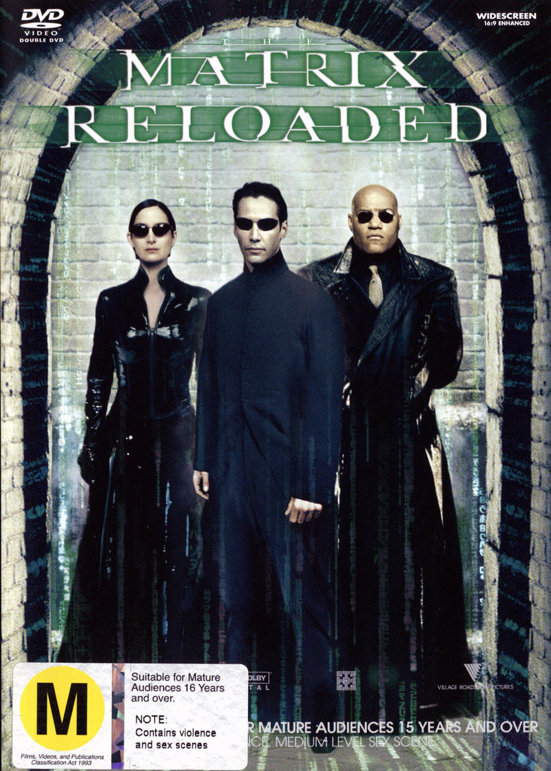 The Matrix - Reloaded on DVD image