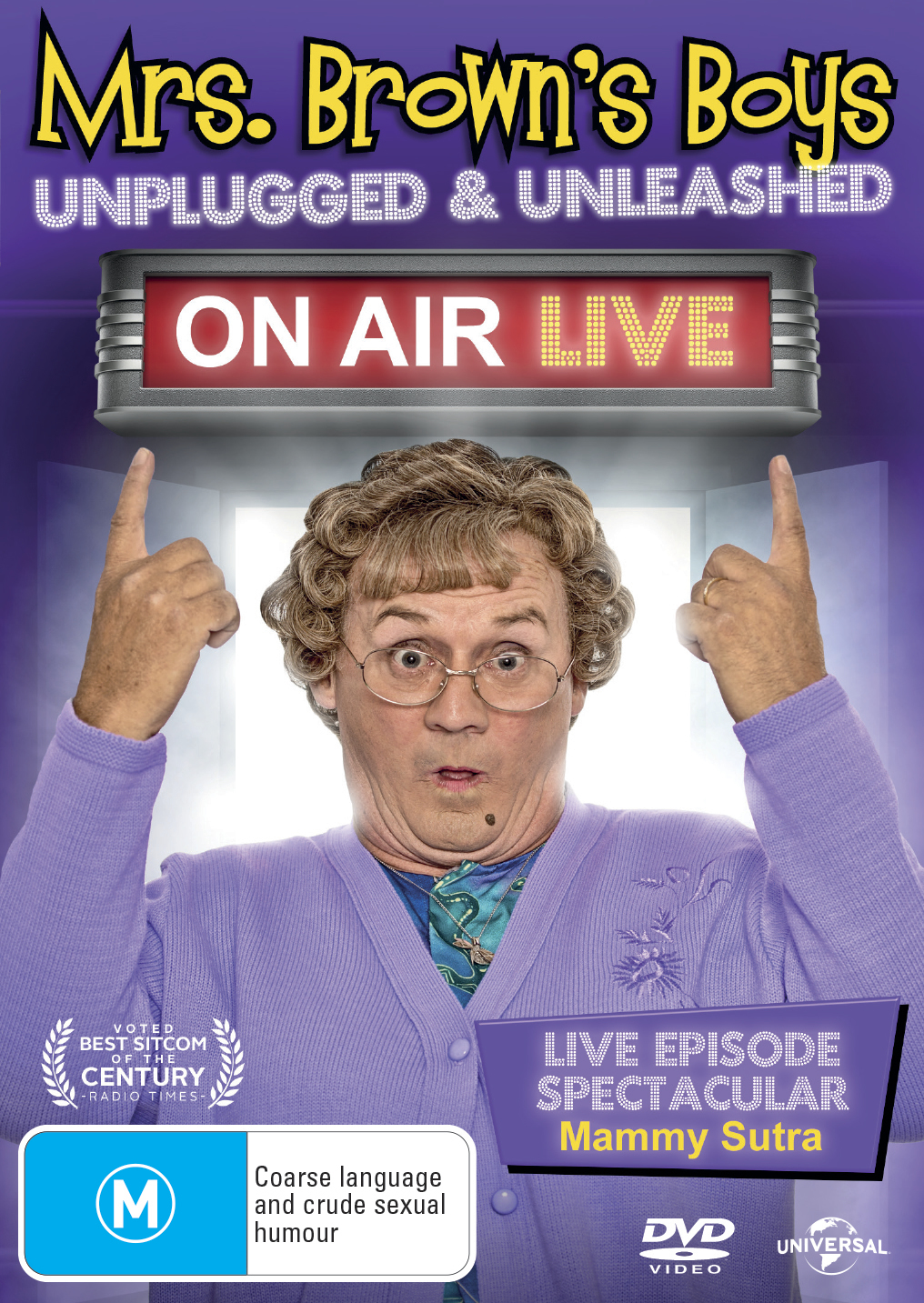 Mrs Browns Boys On Air Live on DVD image