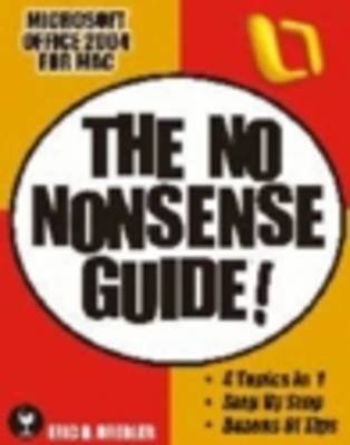Microsoft Office 2004 for the Mac: The No Nonsense Guide by Eric Grebler image