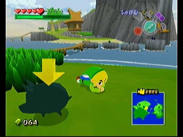 The Legend of Zelda: The Wind Waker on GameCube