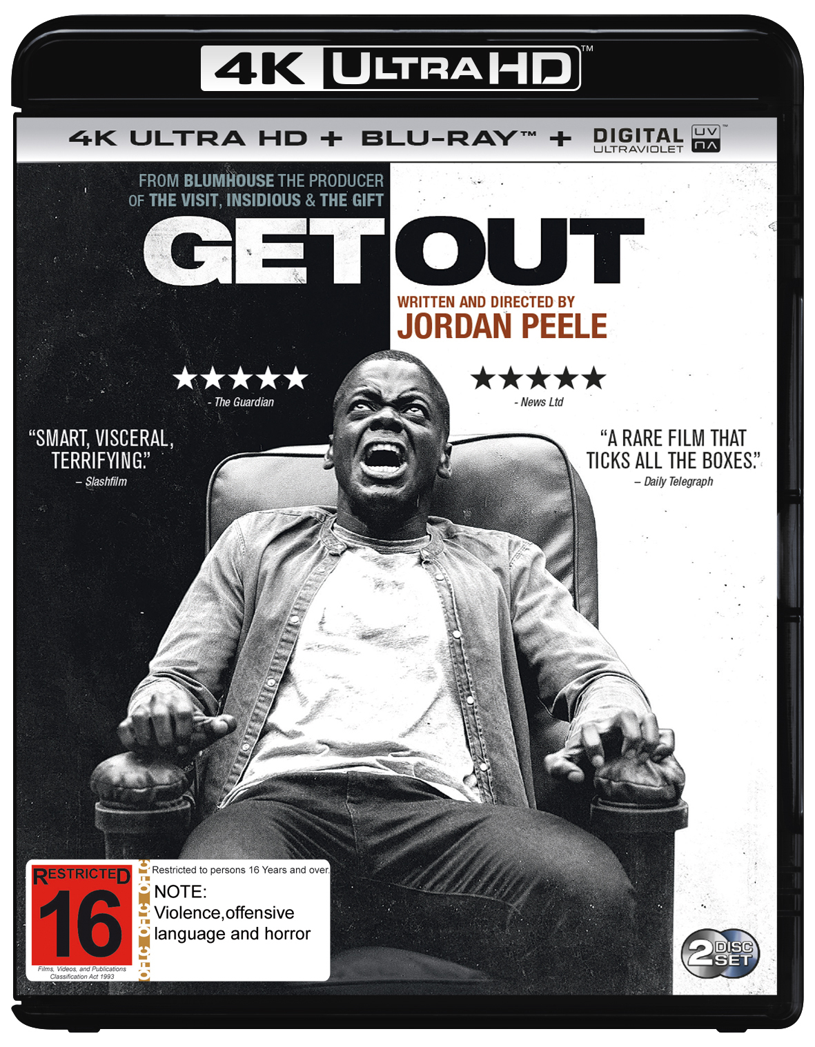 Get Out on UHD Blu-ray image