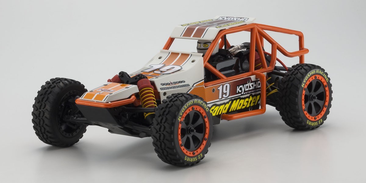 Kyosho 1/10 Sandmaster EP 2WD Buggy RTR (White)