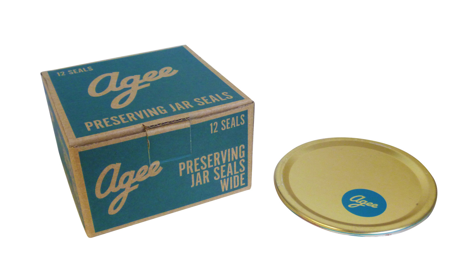 Agee Wide Preserving Jar Seals (12Pc) at Mighty Ape NZ