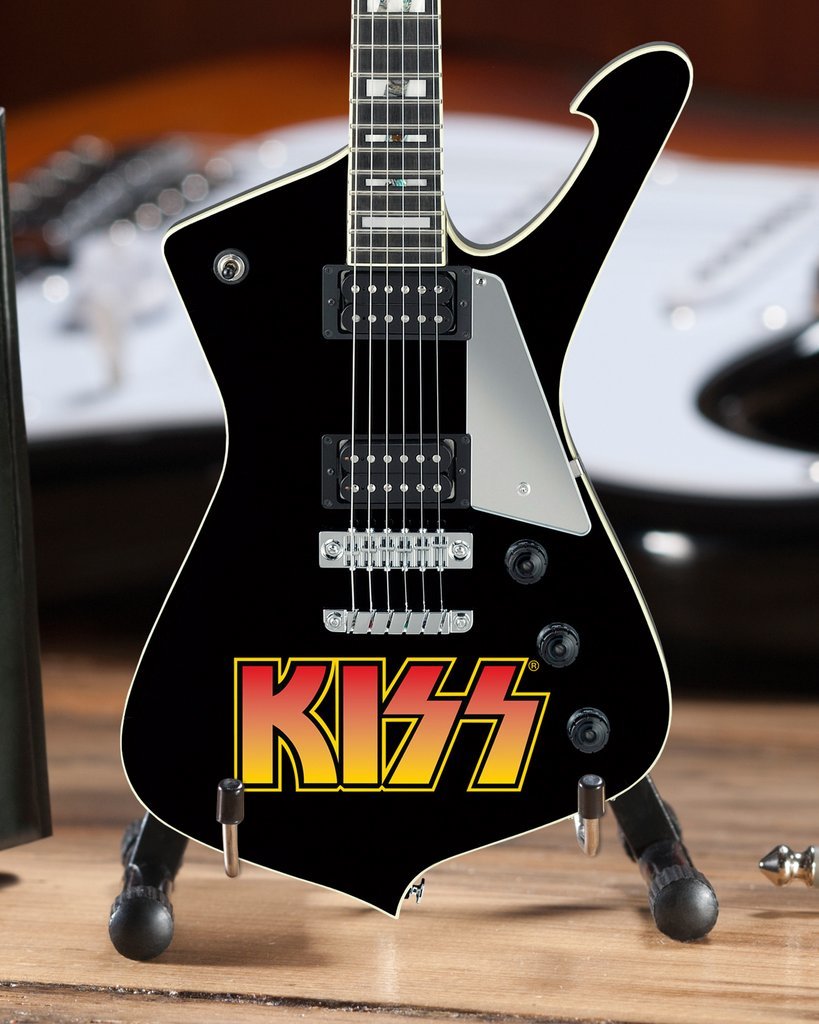 Axe Heaven: Miniature Replica - KISS Paul Stanley Guitar (Iceman)