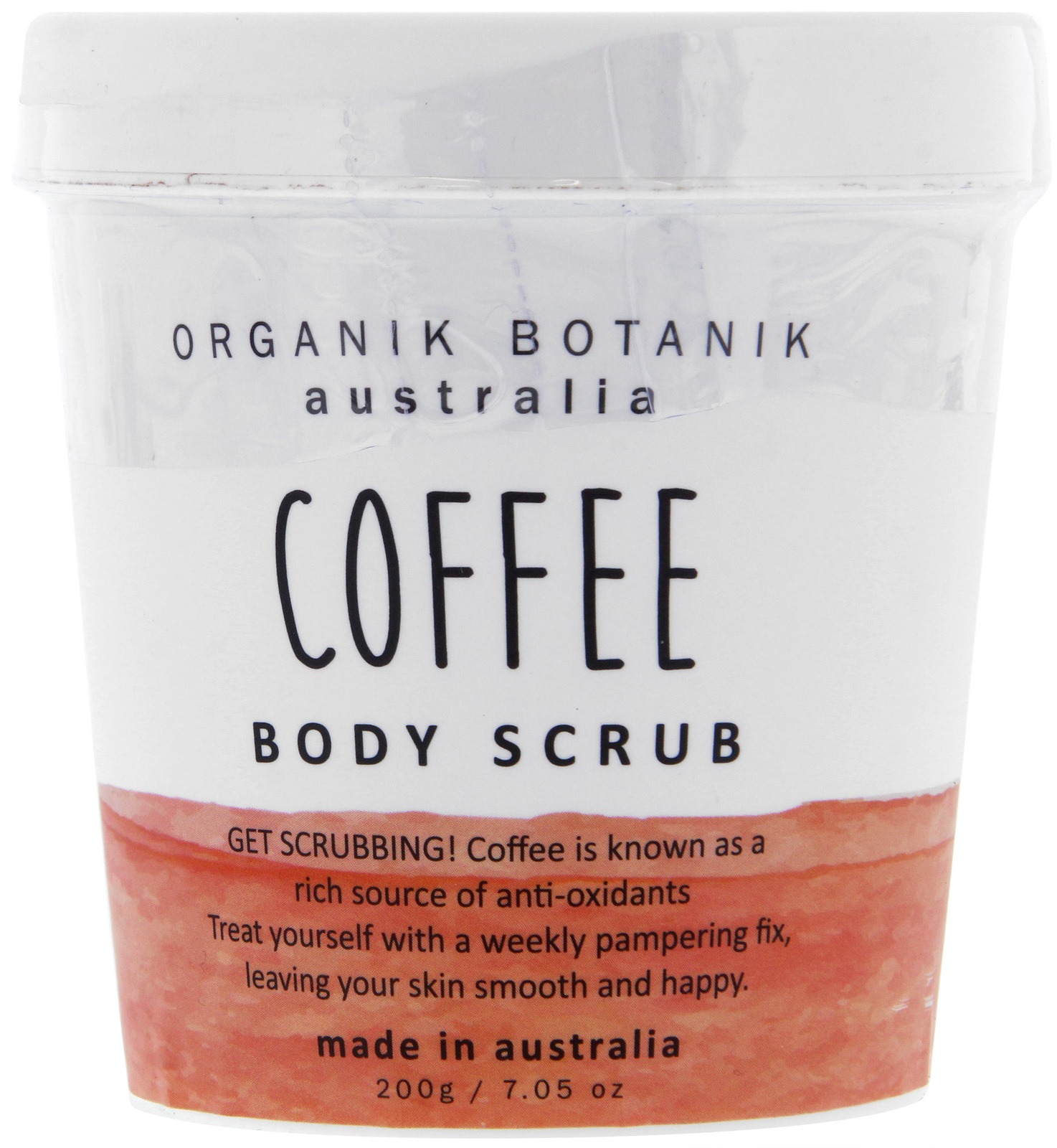 Organik Botanik: Body Scrub Tub - Coffee (200gm)