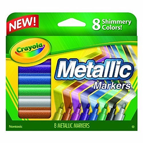 Crayola Metallic Markers 8pc image