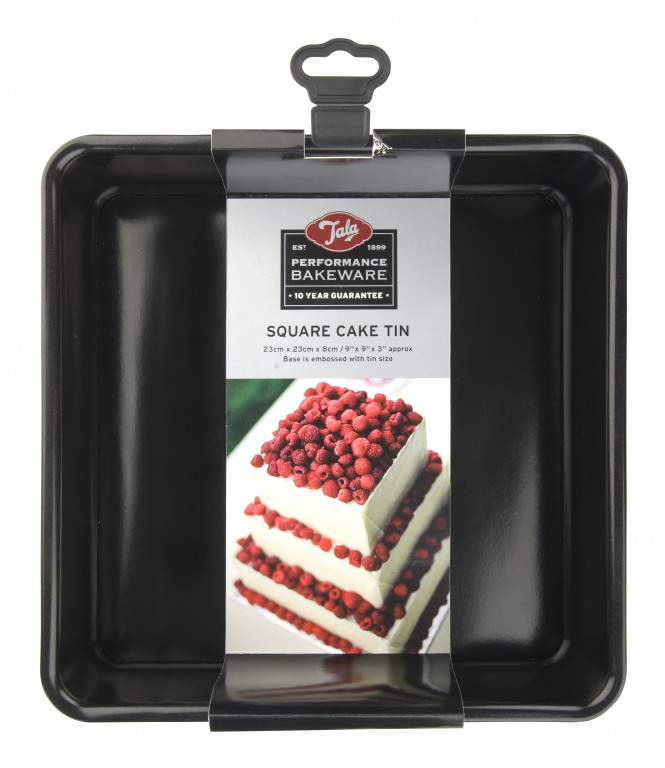 Tala Performance Square Cake Tin (23cm) at Mighty Ape NZ