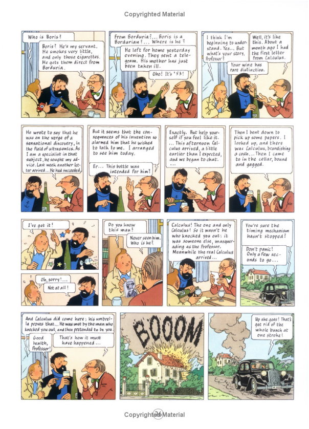 The Calculus Affair (The Adventures of Tintin #18) image