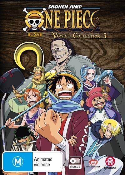 One Piece - Voyage Collection 3 (Episodes 104-156) on DVD image