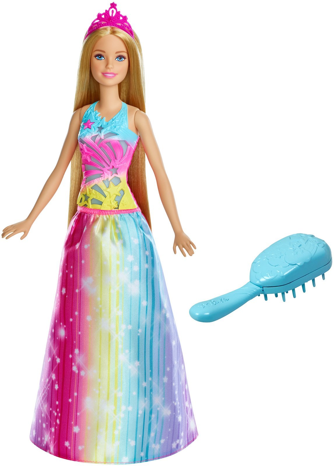 Barbie: Dreamtopia - Brush ‘n Sparkle Princess Doll