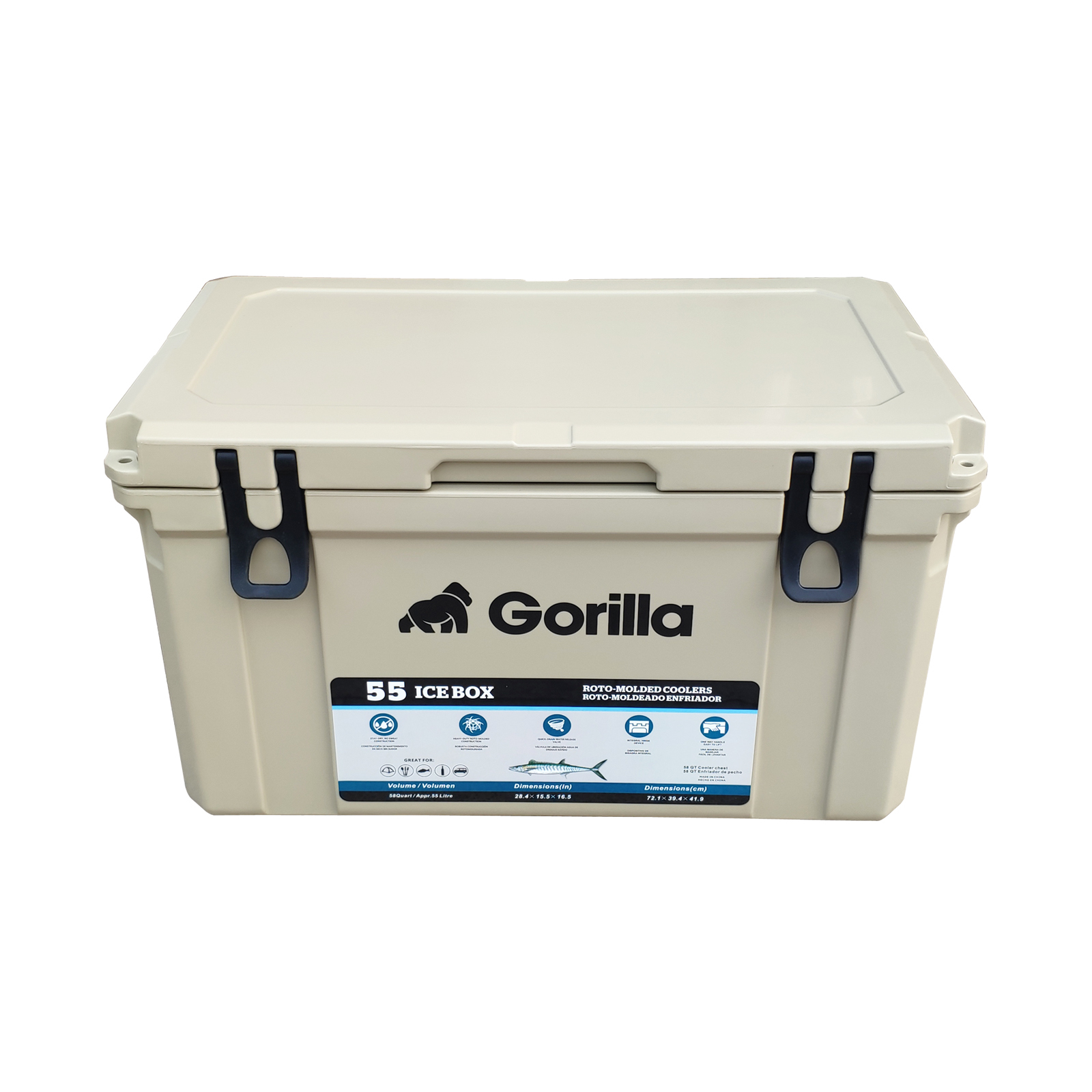 Gorilla Heavy Duty Ice Box Chilly Bin 55L image