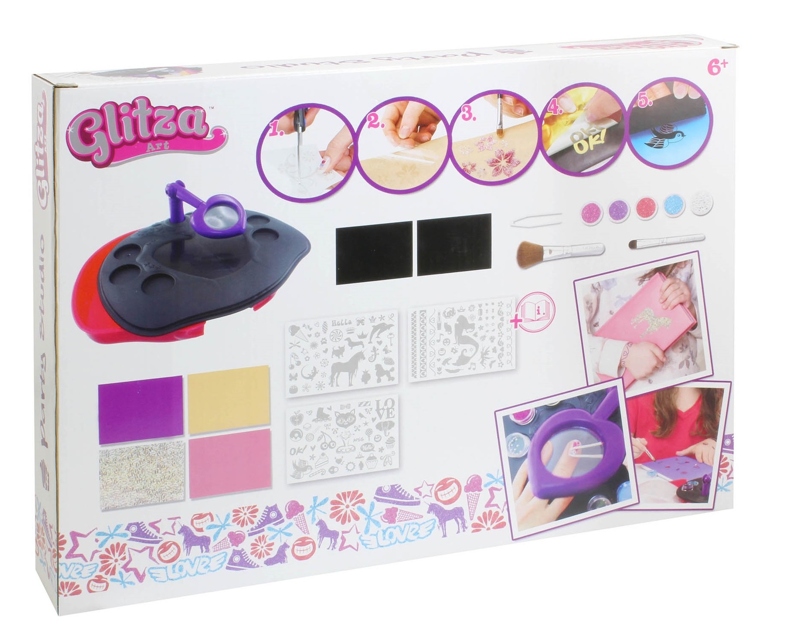 Glitza: Transfer Art Deluxe Kit - Party image