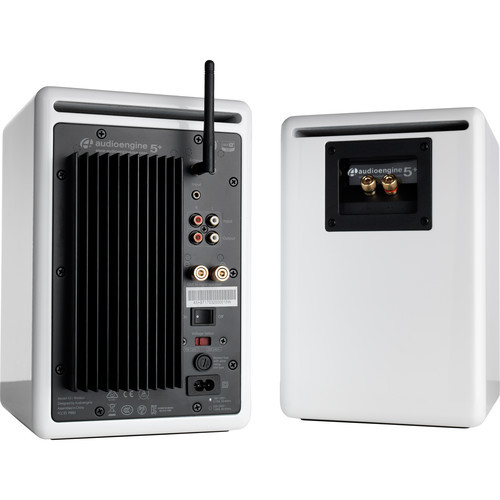 Audioengine: 5+ Wireless Powered Speakers (pair) - Gloss White image