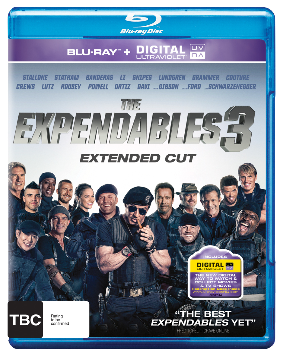 The Expendables 3 on Blu-ray