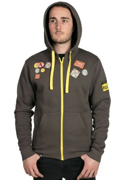 Overwatch Ultimate Roadhog Zip-Up Hoodie (Large)