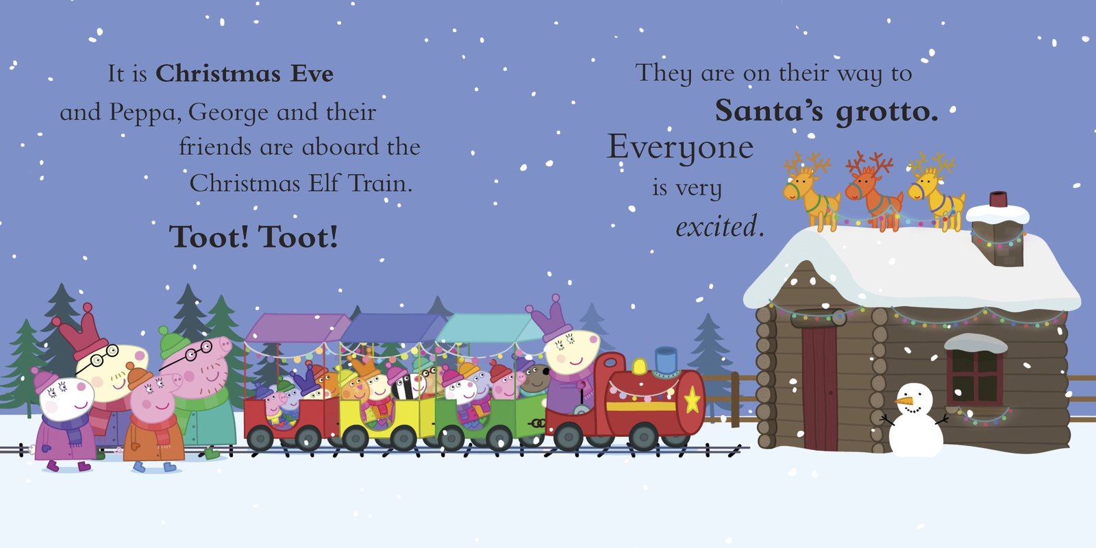 Peppa Pig: Peppa's Christmas Wish by Peppa Pig image