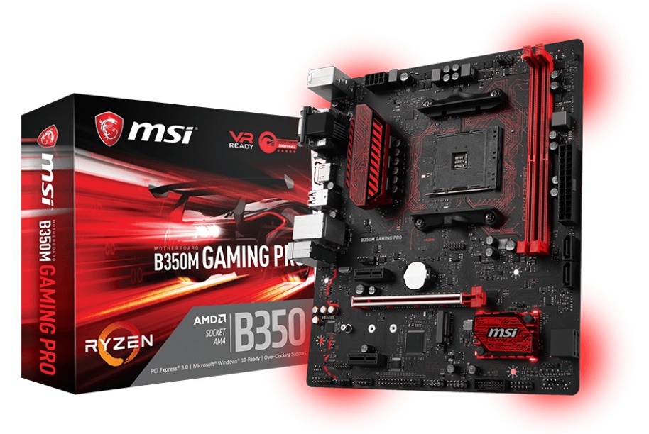 MSI B350M Gaming Pro Motherboard image