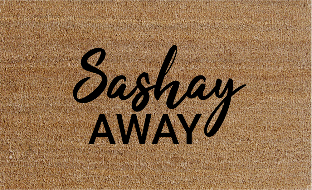 Natural Fibre Doormat - Sashay Away image