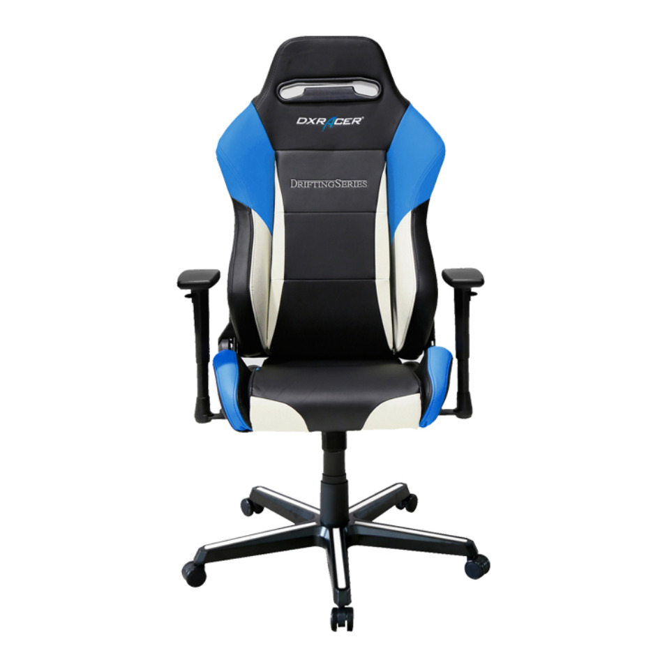 DXRacer Drifting Series DM61 Gaming Chair (Black and Blue) for image