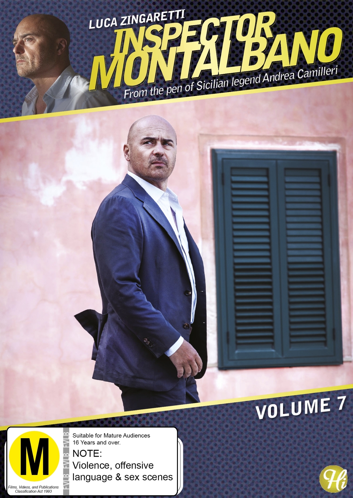 Inspector Montalbano - Volume 7 on DVD image