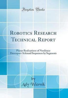 Robotics Research Technical Report by Ady Wiernik image