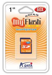 A-Data 60X Secure Digital Card 1GB A-Data 60X Secure Digital Card 1GB