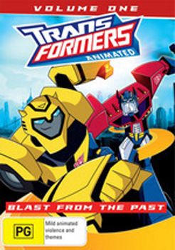 Transformers Animated - Volume 1: Blast From The Past on DVD image