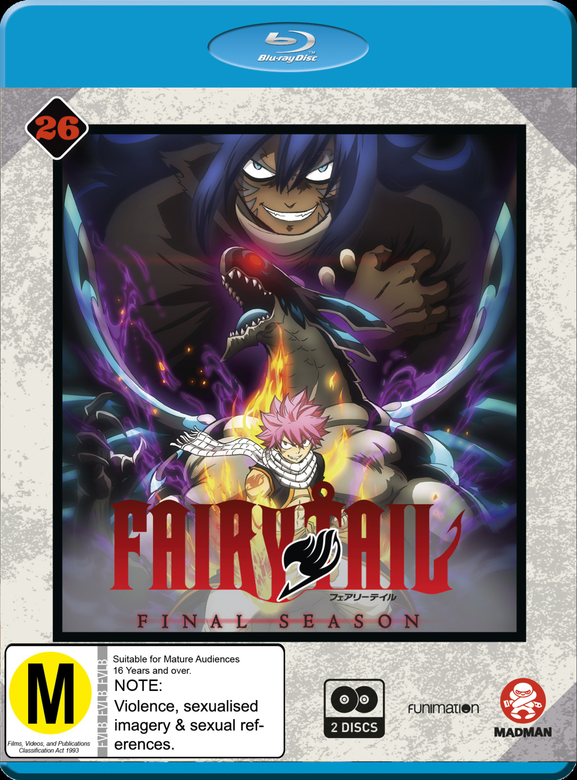 Fairy Tail: Final Season - Collection 26 (Eps 317-328) on Blu-ray