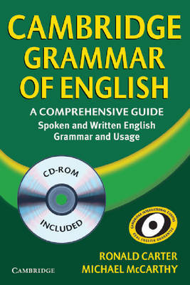 Cambridge Grammar of English Hardback with CD ROM: A Comprehensive Guide by Michael McCarthy image