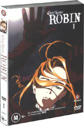 Witch Hunter Robin - Vol 1 on DVD Witch Hunter Robin - Vol 1 on DVD
