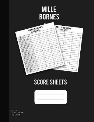 Mille Bornes Scoresheets by Graphyco Publishing