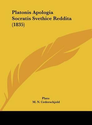 Platonis Apologia Socratis Svethice Reddita (1835) by Plato image