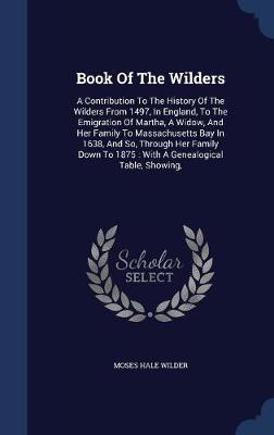 Book of the Wilders by Moses Hale Wilder image