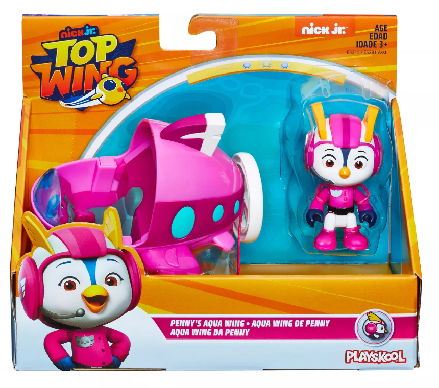 Top Wings: Figure & Vehicle Set - Penny's Aqua Wing image