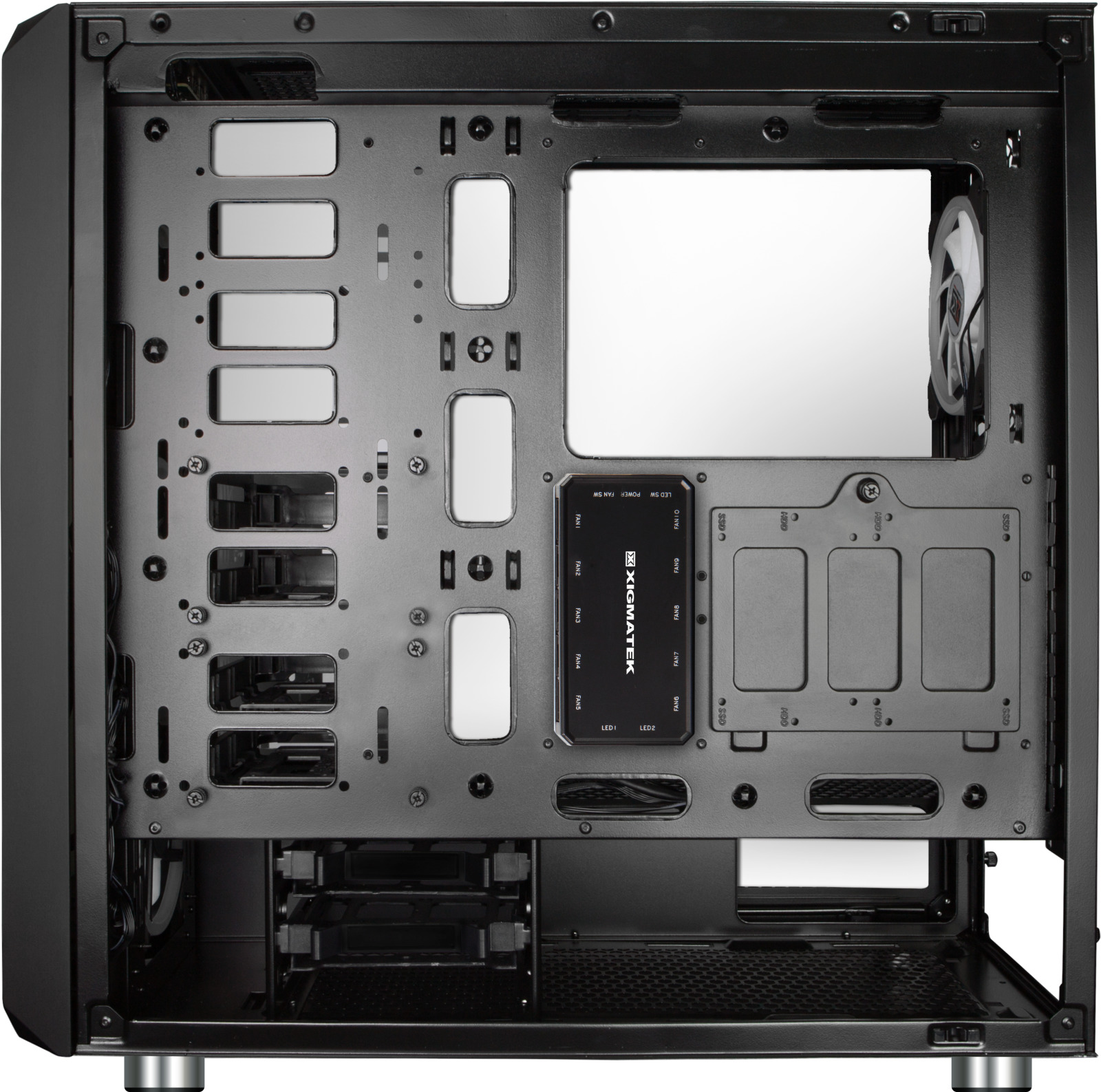 Xigmatek Zest Tempered Glass Mid Tower Case image
